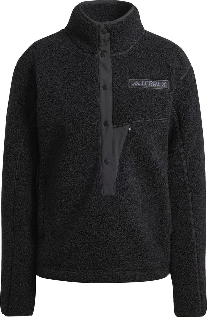 Adidas Women's Terrex Xploric High Pile Fleece Pullover Sweatshirt
